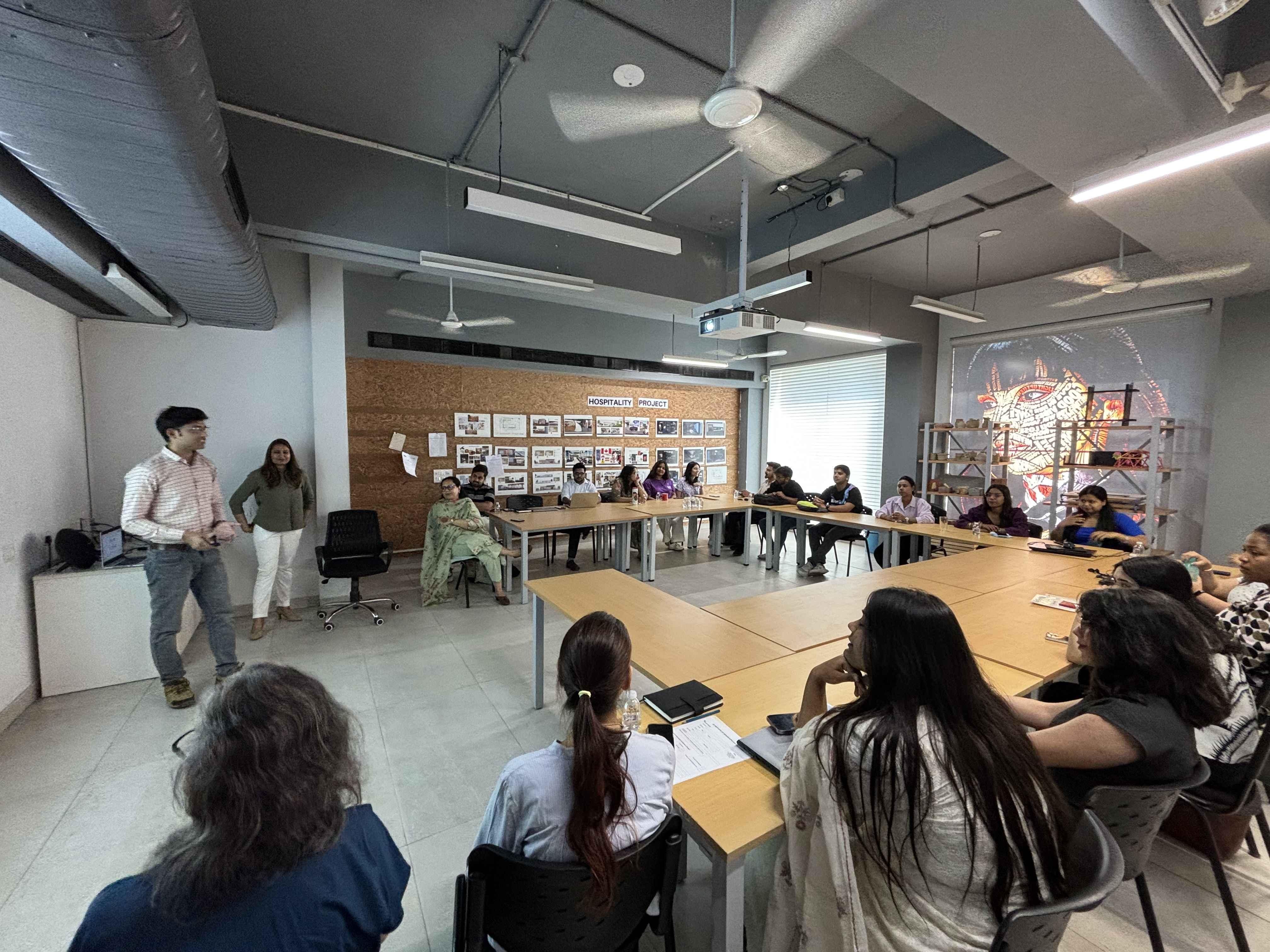 École Intuit Lab French Institute of Design, Digital & Strategy New Delhi ID Orientation 2nd April 2024 photo 14