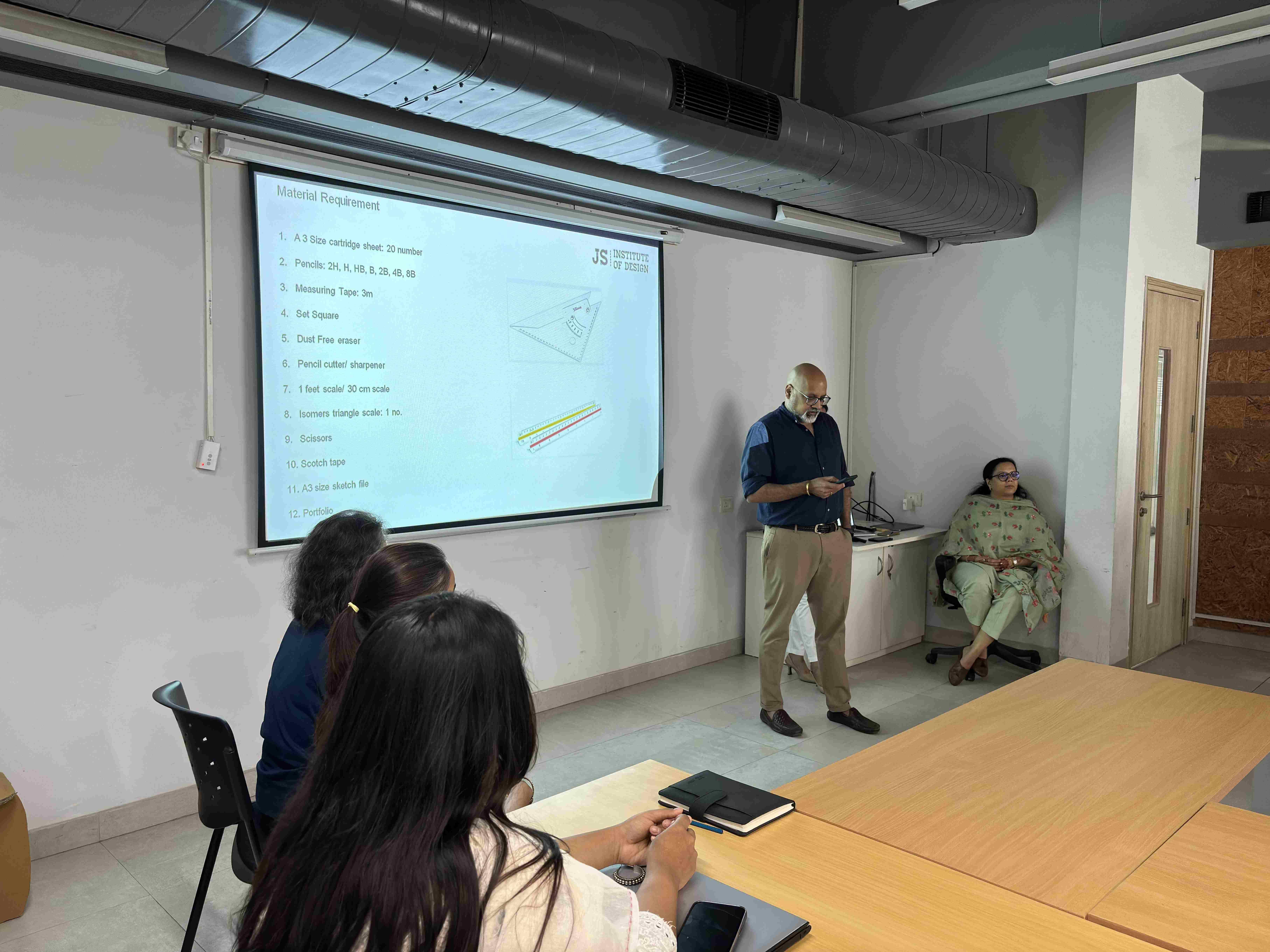École Intuit Lab French Institute of Design, Digital & Strategy New Delhi ID Orientation 2nd April 2024 photo 24