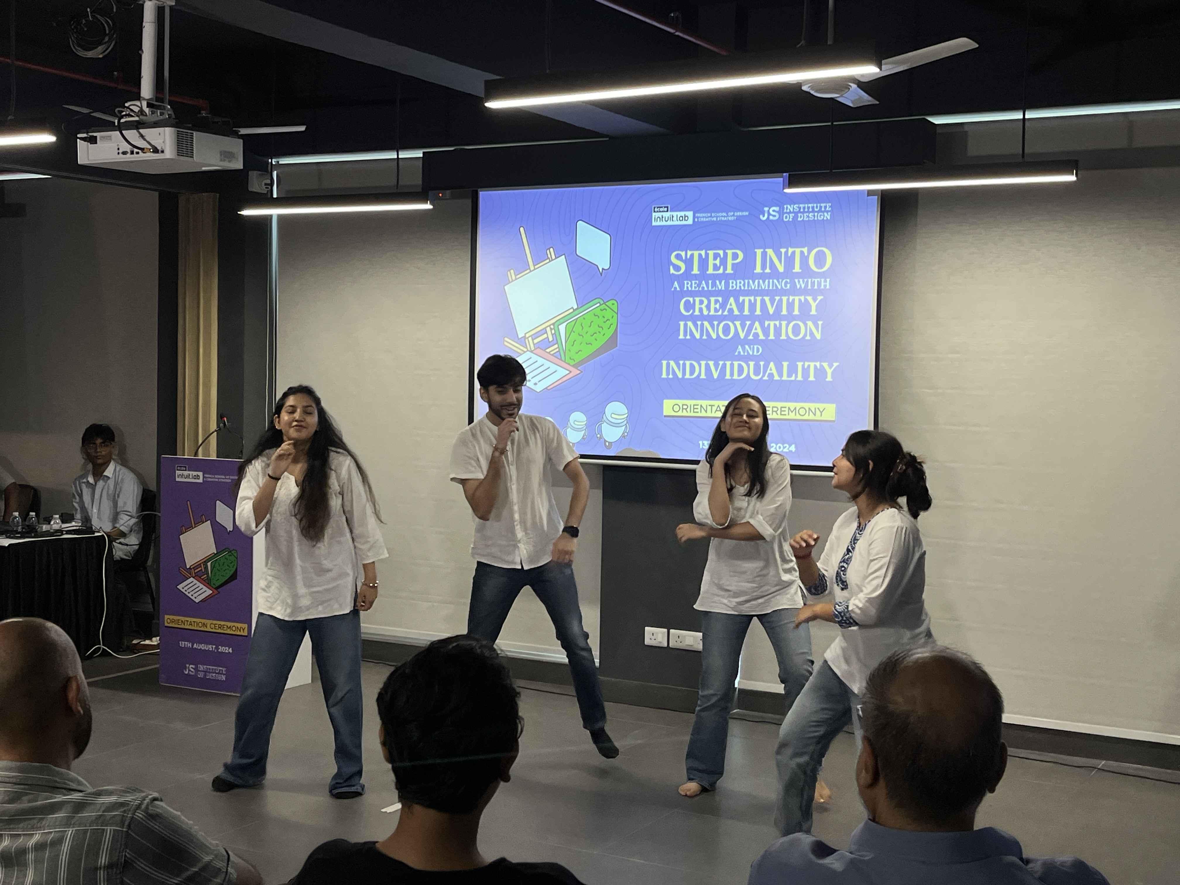 École Intuit Lab French Institute of Design, Digital & Strategy New Delhi Orientation 2024 photo 12