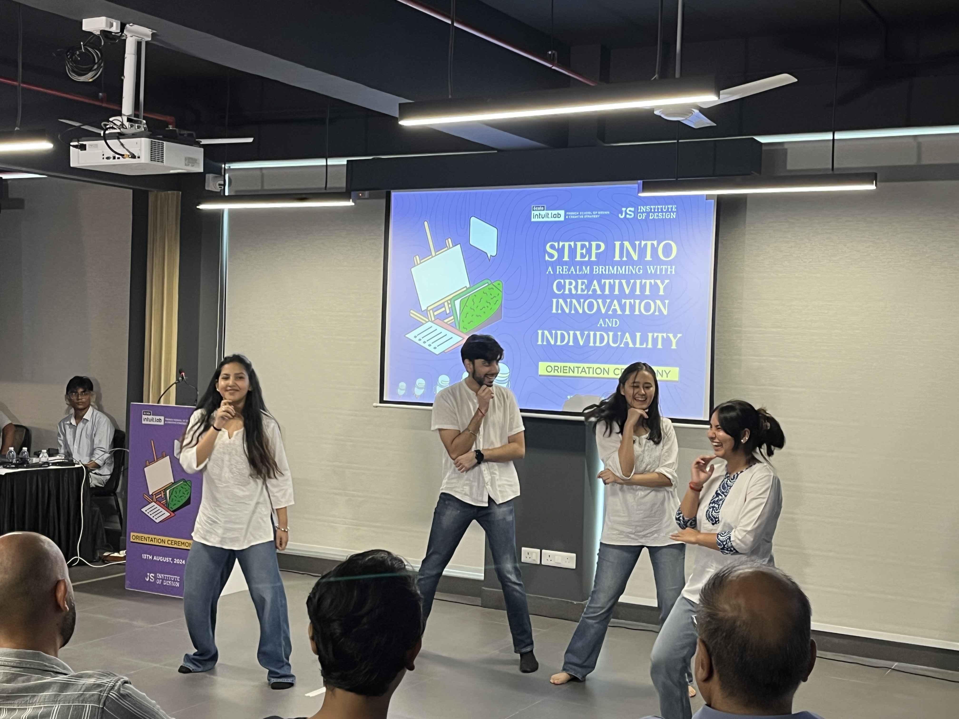 École Intuit Lab French Institute of Design, Digital & Strategy New Delhi Orientation 2024 photo 13