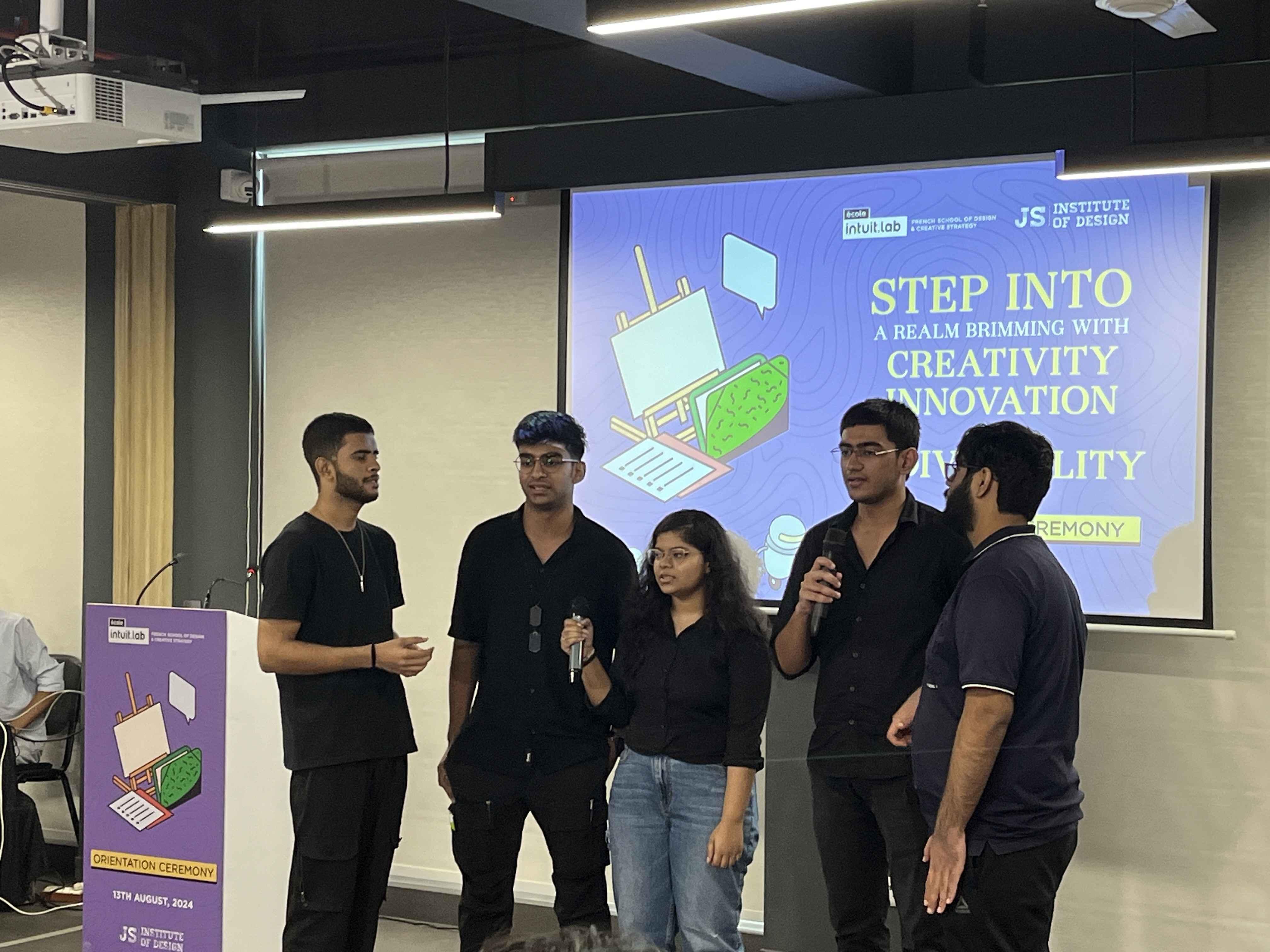 École Intuit Lab French Institute of Design, Digital & Strategy New Delhi Orientation 2024 photo 14