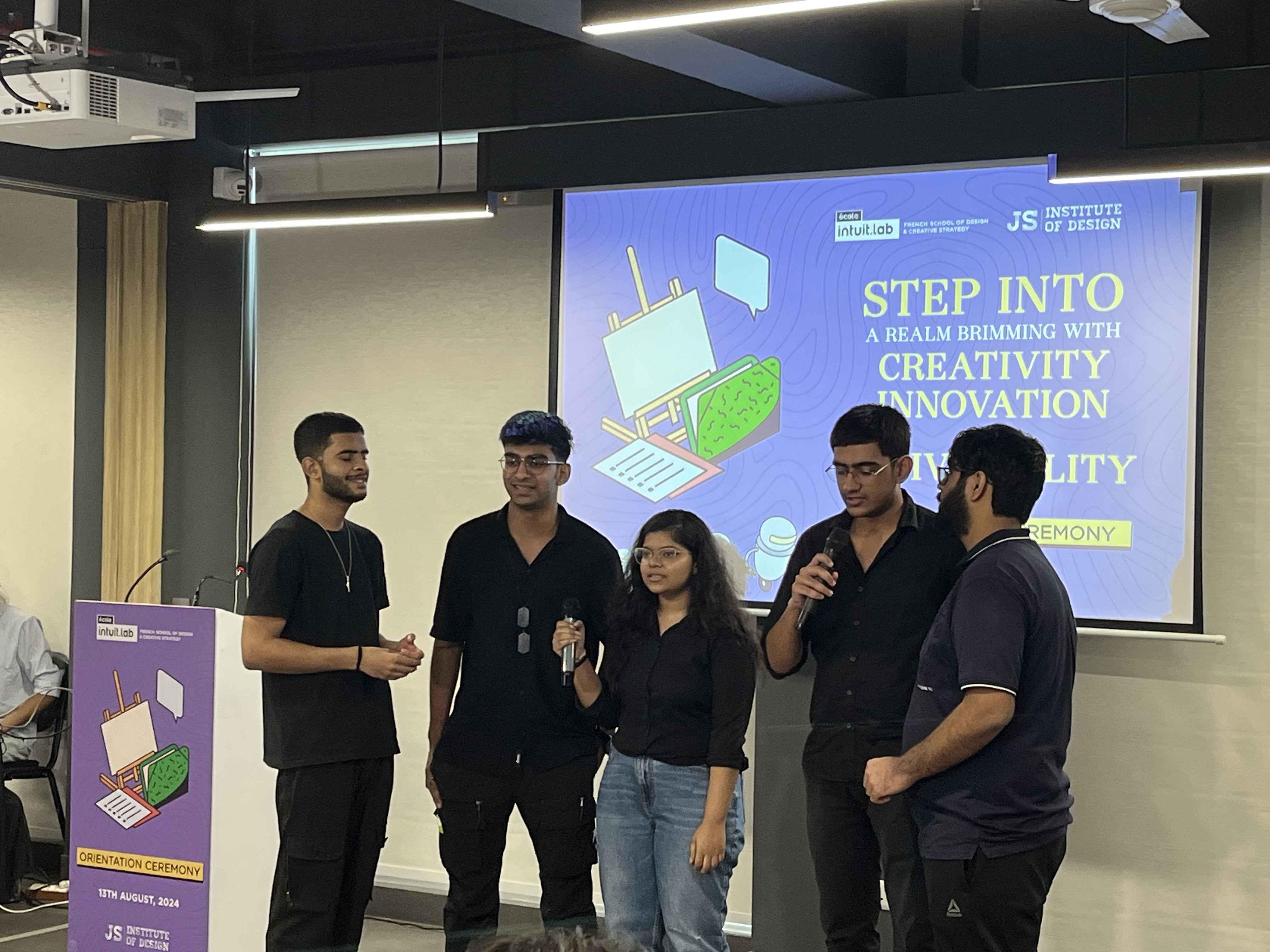 École Intuit Lab French Institute of Design, Digital & Strategy New Delhi Orientation 2024 photo 15