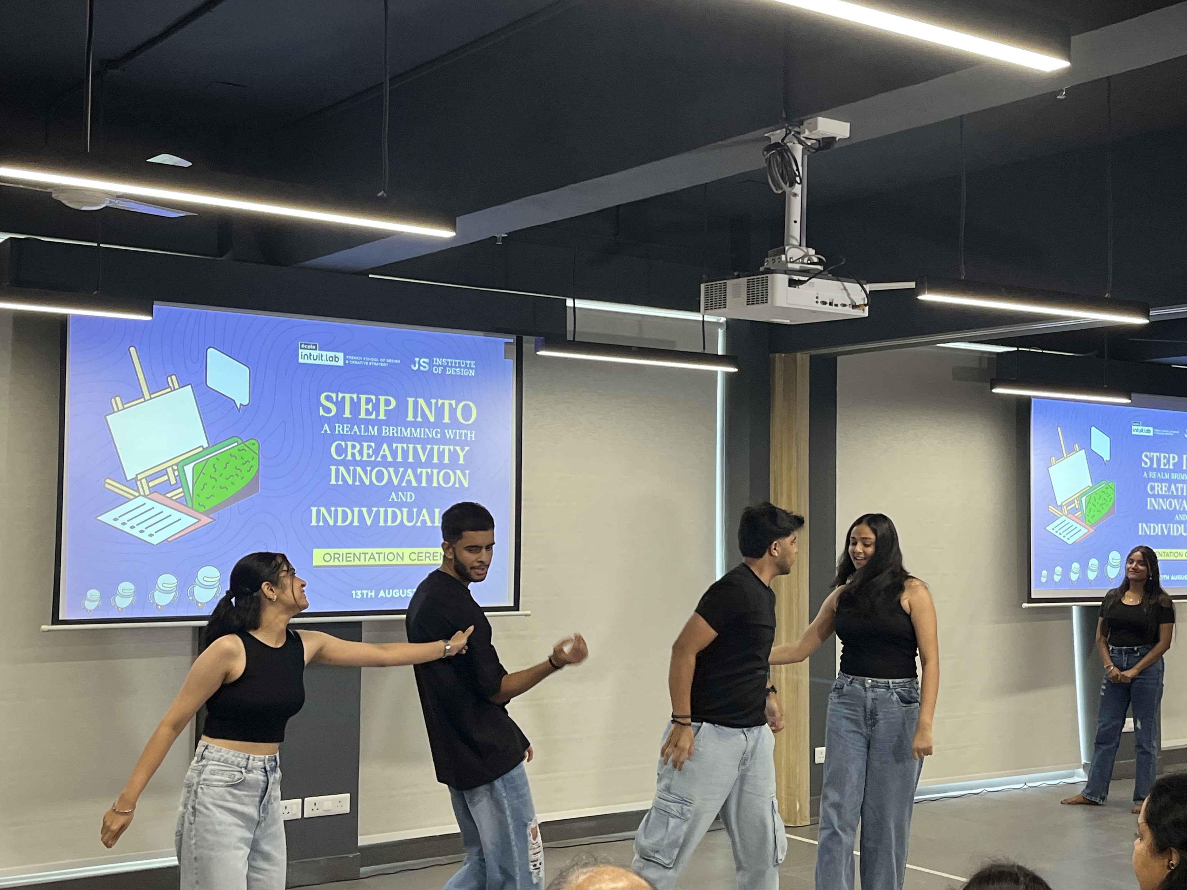 École Intuit Lab French Institute of Design, Digital & Strategy New Delhi Orientation 2024 photo 23