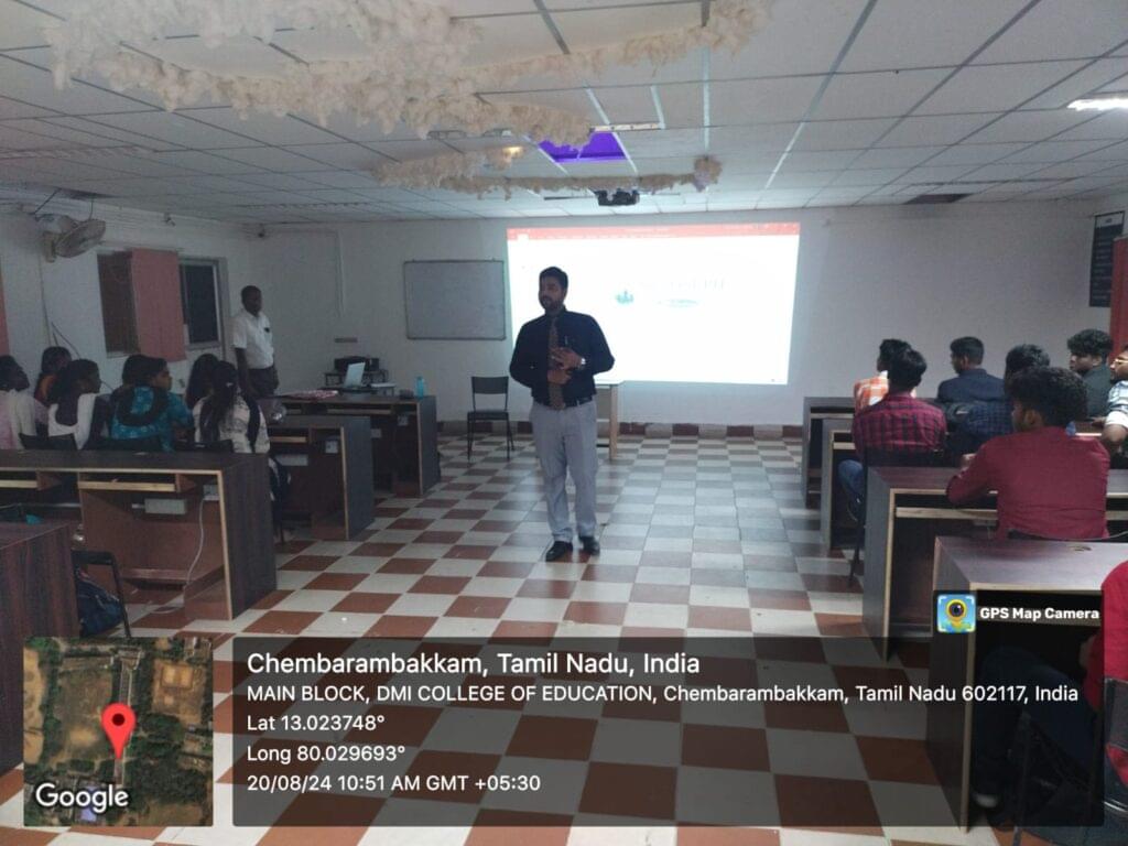 St Joseph University Chennai Workshop photo 1