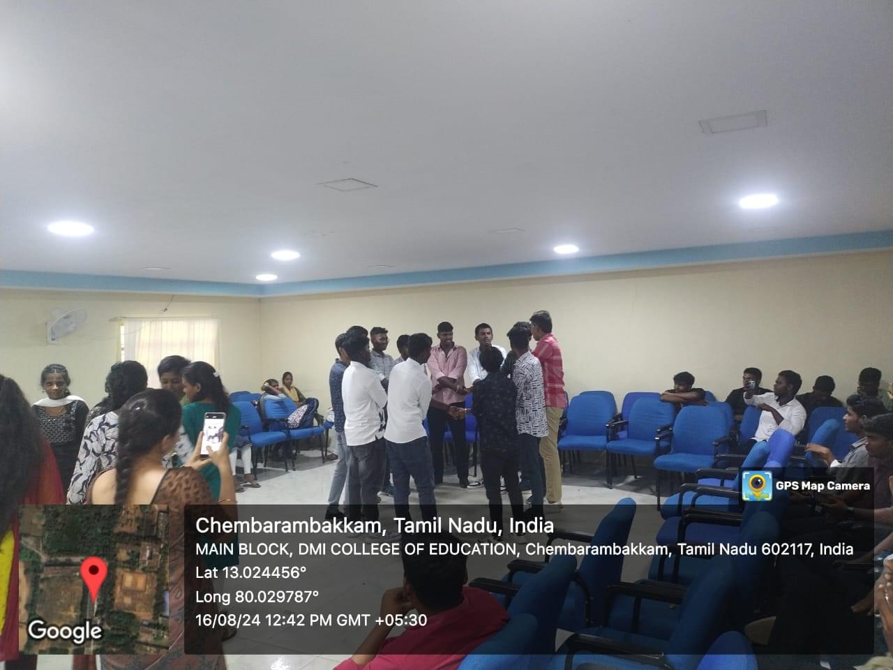 St Joseph University Chennai Induction Programme photo 1