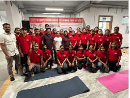 DY Patil PGDM Institute Akurdi Pune Yoga Day photo 1