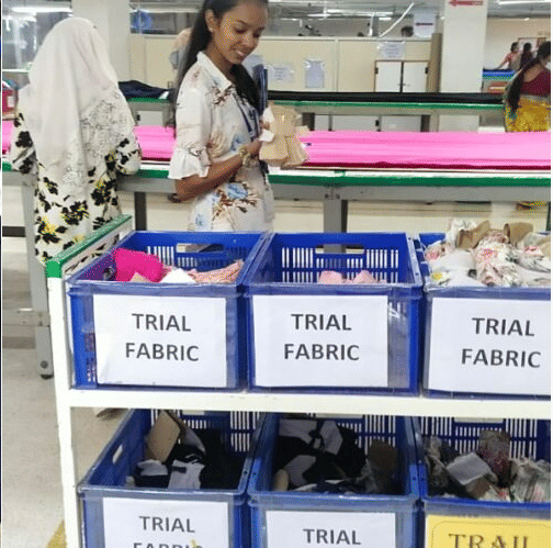 CES institute of fashion technology Bangalore Industrial visit photo 2