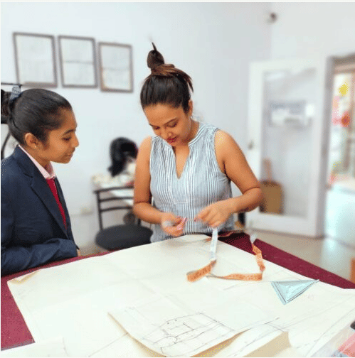 CES institute of fashion technology Bangalore Industrial visit photo 12