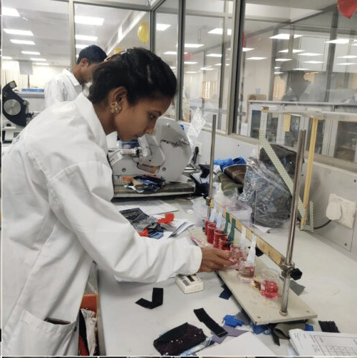 CES institute of fashion technology Bangalore Industrial visit photo 9