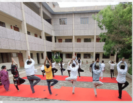 Don Bosco Degree College Jhansi International Yoga Day photo 4
