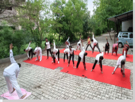Don Bosco Degree College Jhansi International Yoga Day photo 3