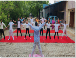 Don Bosco Degree College Jhansi International Yoga Day photo 8