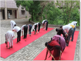 Don Bosco Degree College Jhansi International Yoga Day photo 7