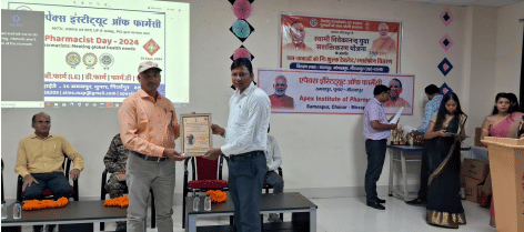 Apex Institute of Pharmacy Mirzapur World Pharmacist Day photo 2