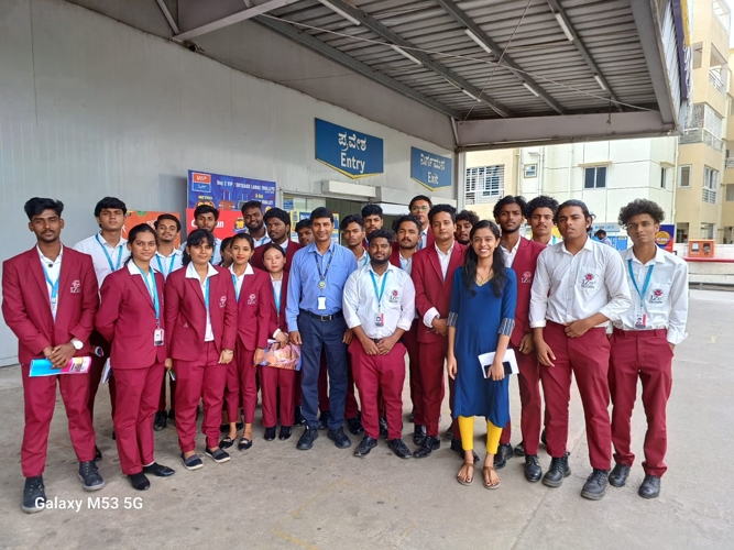 IZee Business School Bangalore Industrial Visits photo 3