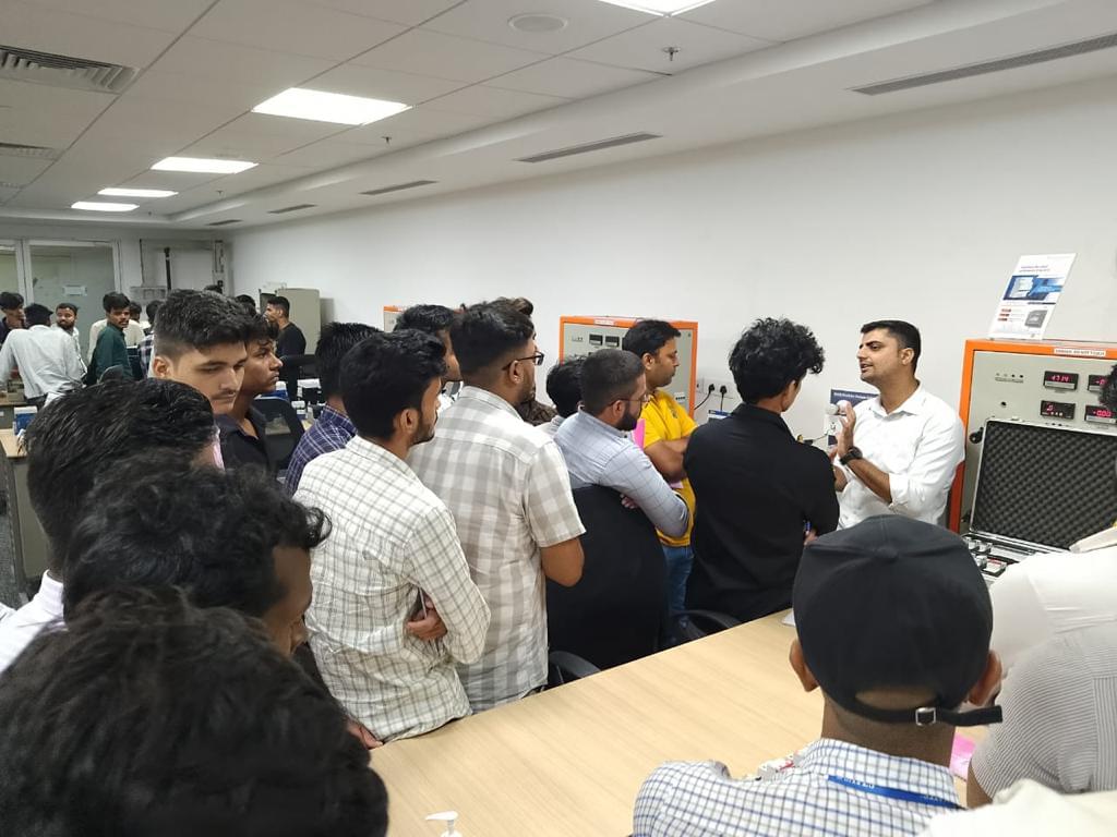 Delhi Global Institute of Technology Jhajjar Civil students visit to Delhi jal board photo 4