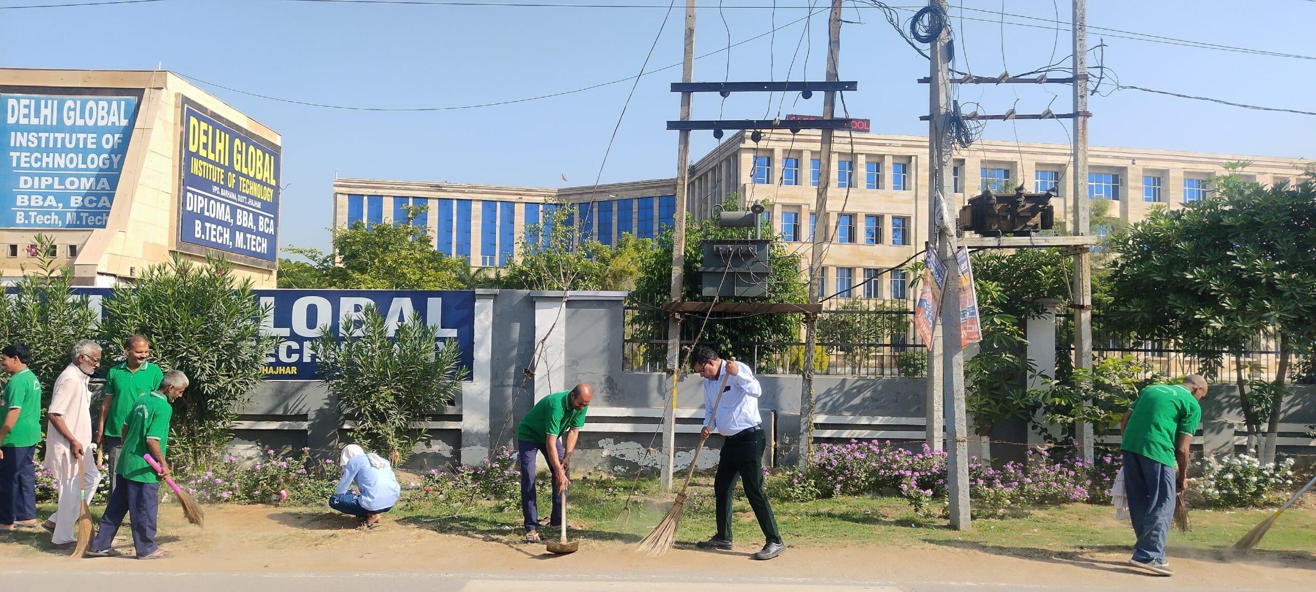 Delhi Global Institute of Technology Jhajjar Swachhata hi sewa event photo 3