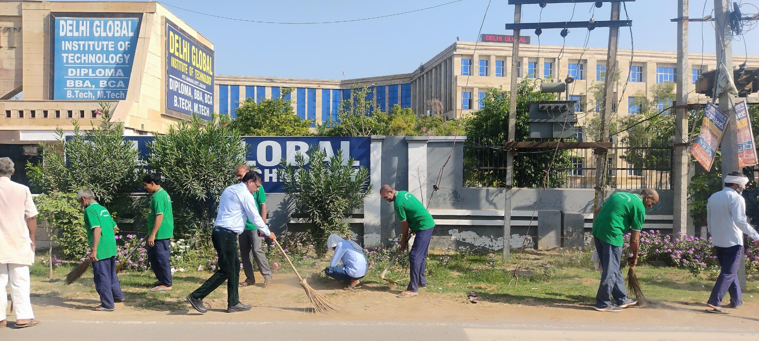 Delhi Global Institute of Technology Jhajjar Swachhata hi sewa event photo 4