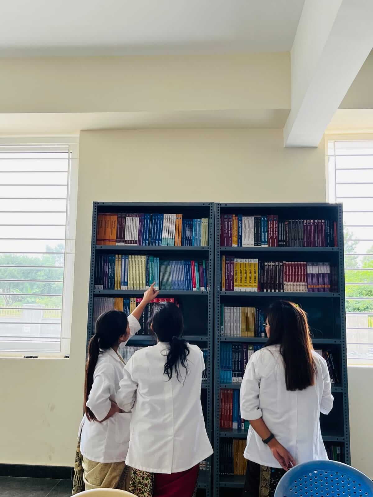 PMS School & College of Nursing Bangalore Library photo 1