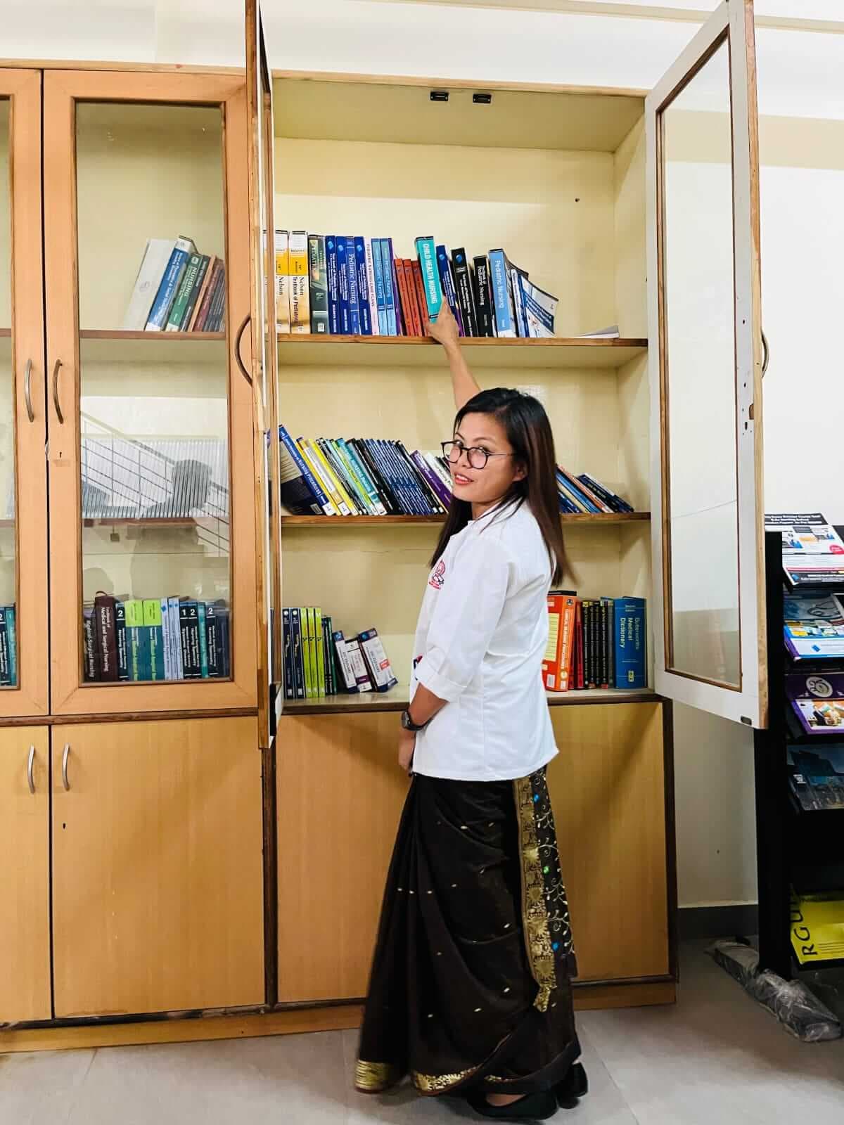 PMS School & College of Nursing Bangalore Library photo 9