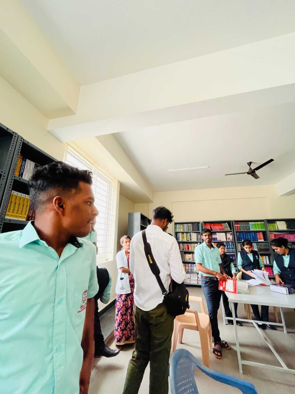 PMS School & College of Nursing Bangalore Library photo 5