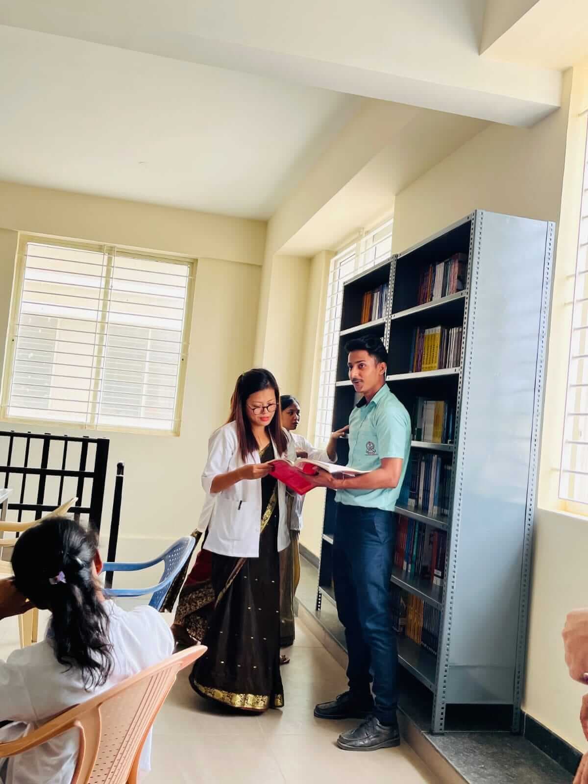 PMS School & College of Nursing Bangalore Library photo 4