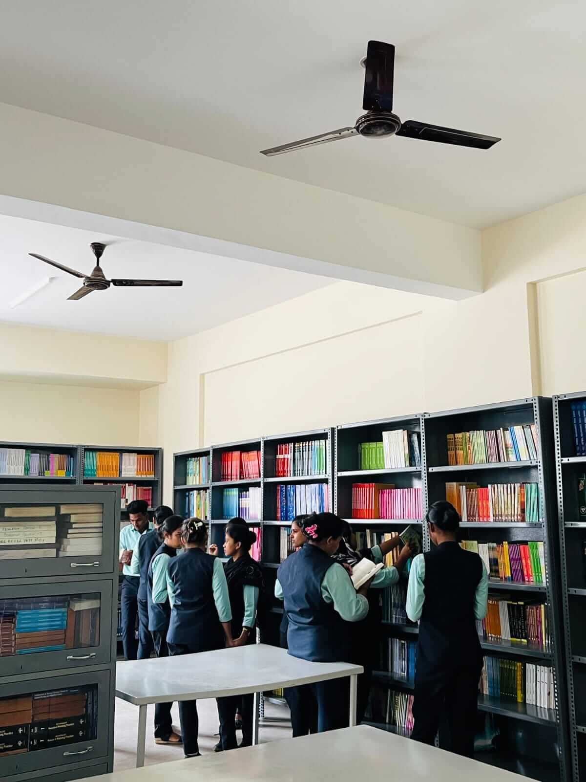 PMS School & College of Nursing Bangalore Library photo 3