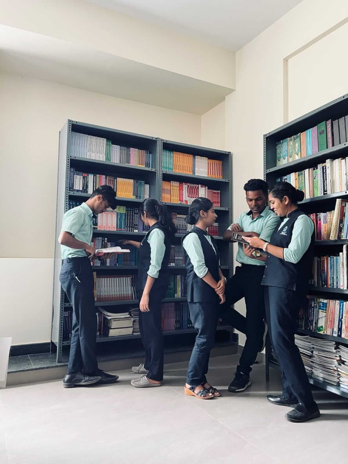 PMS School & College of Nursing Bangalore Library photo 2
