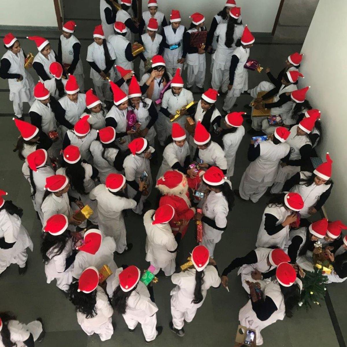 Sultanpur Institute of Nursing and Paramedical Sciences Christmas Celebrations photo 7