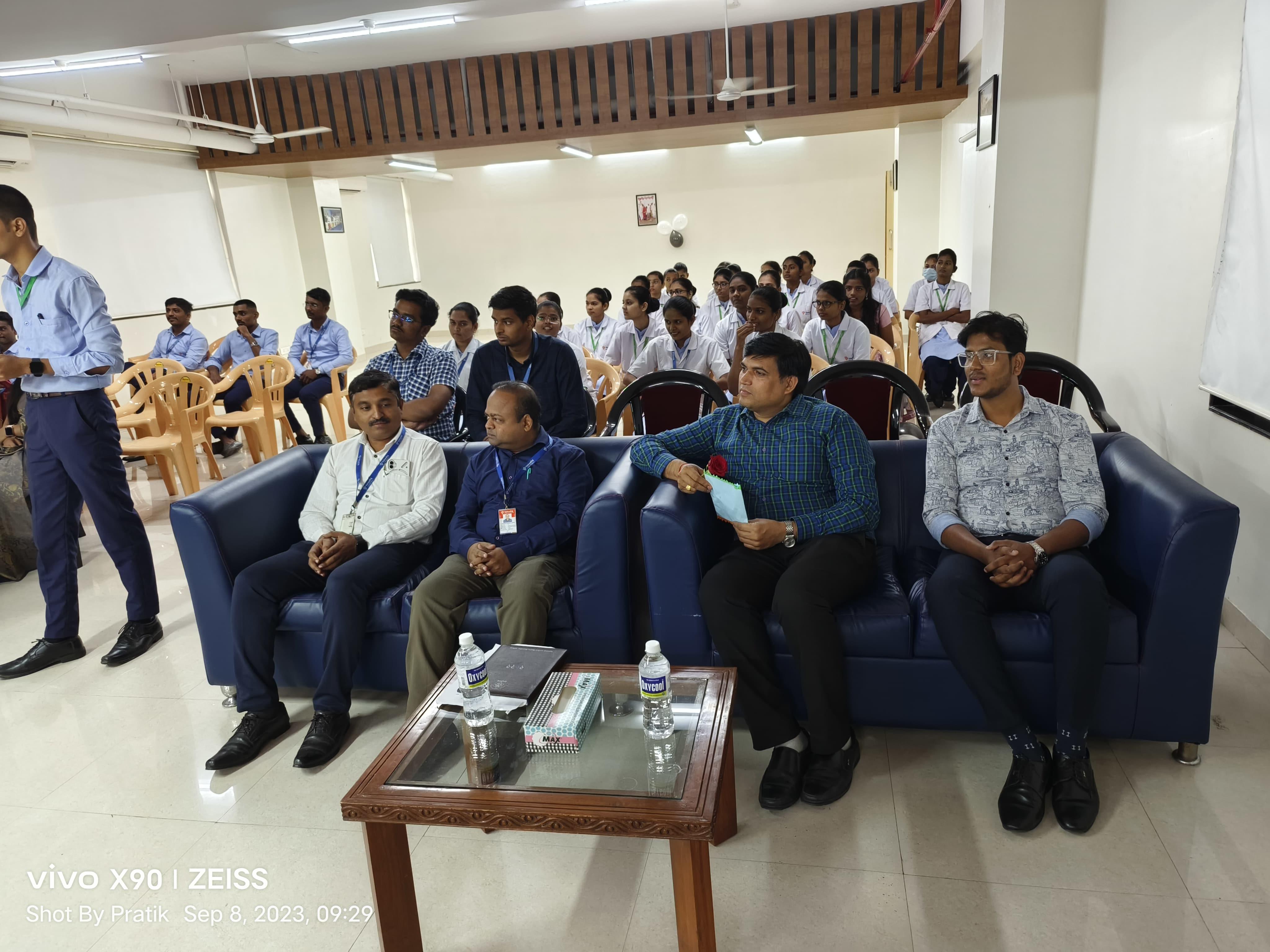 Vishwaraj Institute of Nursing Pune Teacher's Day Celebration 2023 photo 4