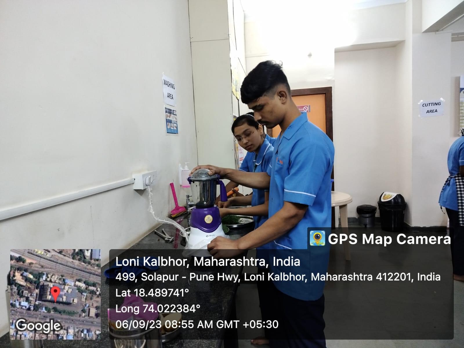 Vishwaraj Institute of Nursing Pune Nutrition Week 2023 Celebration photo 3