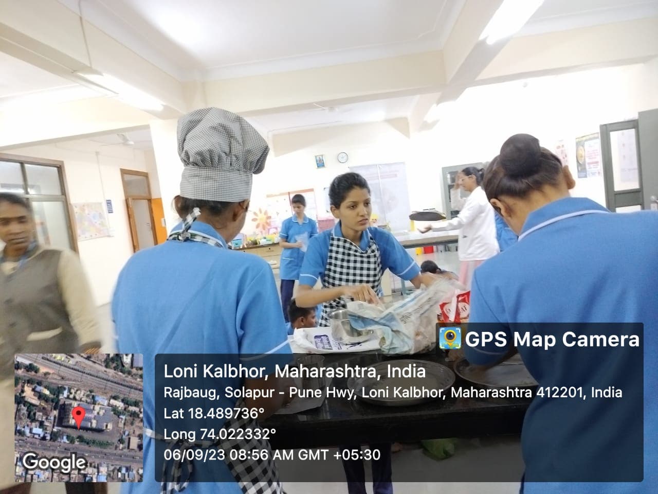 Vishwaraj Institute of Nursing Pune Nutrition Week 2023 Celebration photo 1