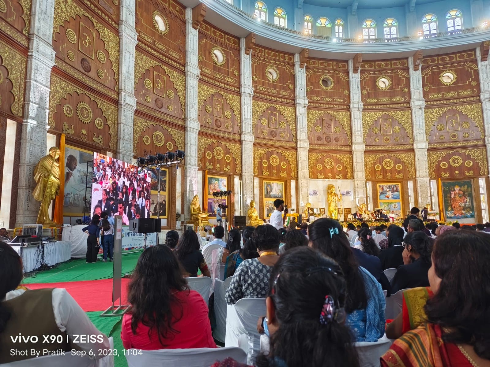 Vishwaraj Institute of Nursing Pune G20 Interfaith Summit 2023 photo 3