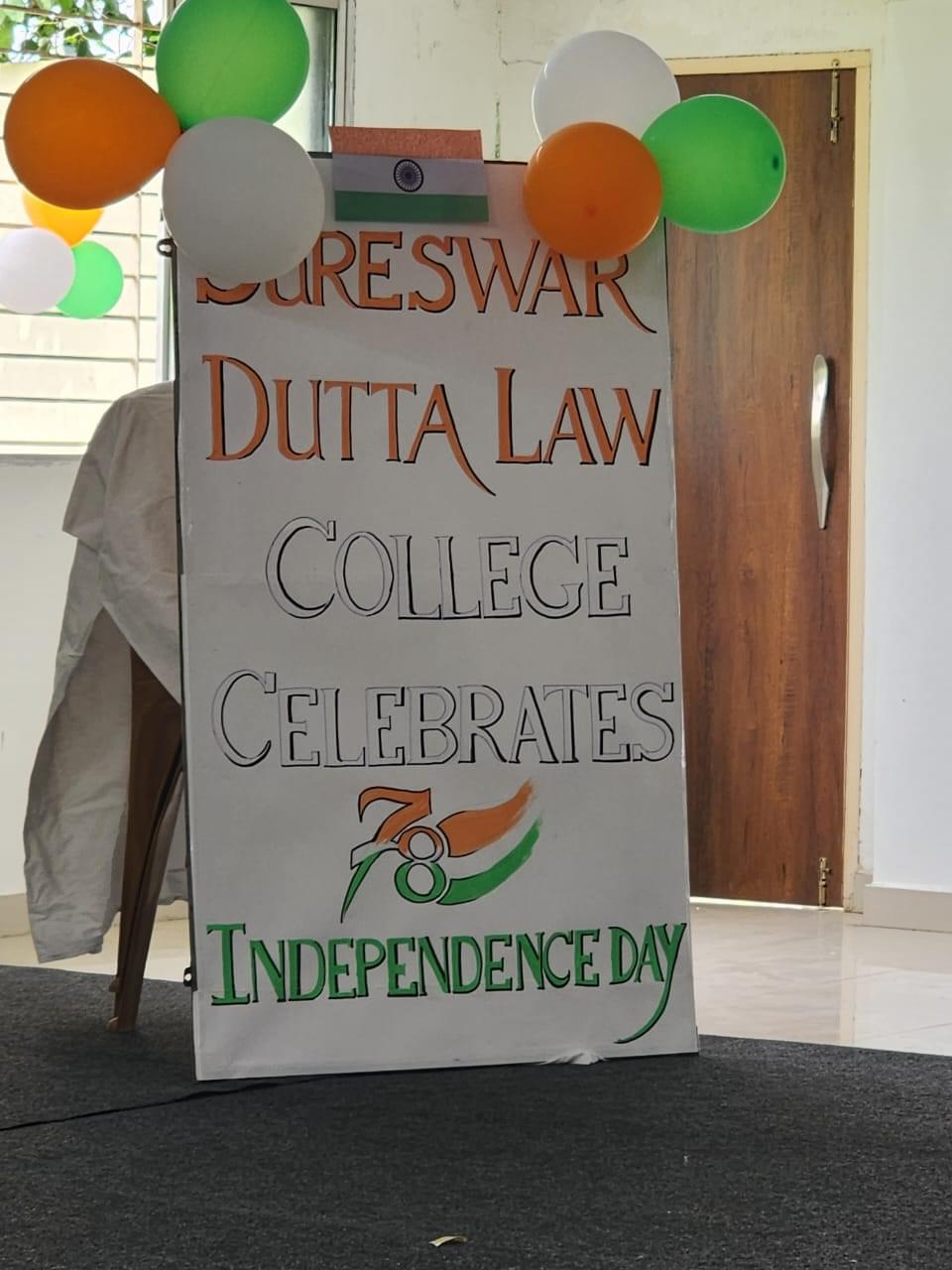 Sureswar Dutta Law College Howrah Happy Independence Day -2024 Celebration photo 6