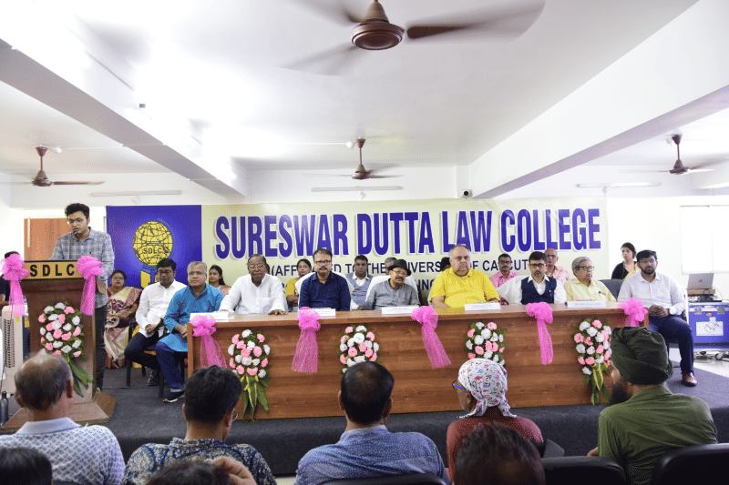 Sureswar Dutta Law College Howrah Inauguration of Dilip Banerjee Memorable Auditorium: Inauguration of College Canteen	(2) photo 17