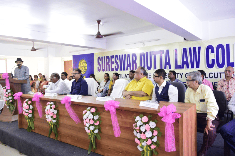 Sureswar Dutta Law College Howrah Inauguration of Dilip Banerjee Memorable Auditorium: Inauguration of College Canteen	(2) photo 28