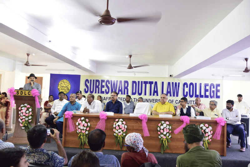 Sureswar Dutta Law College Howrah Inauguration of Dilip Banerjee Memorable Auditorium: Inauguration of College Canteen	(2) photo 27