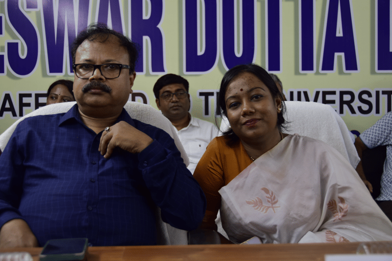 Sureswar Dutta Law College Howrah Inauguration of Dilip Banerjee Memorable Auditorium: Inauguration of College Canteen (4) photo 18