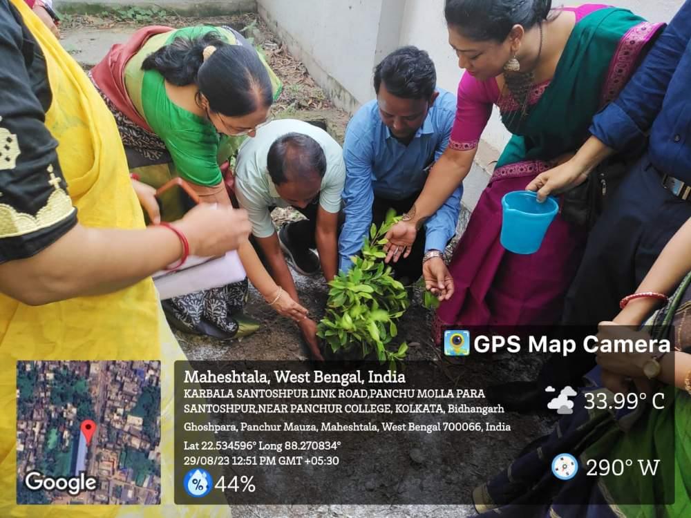 Panchur College Kolkata 150th Birth Anniversary of Mahatma Gandhi photo 6