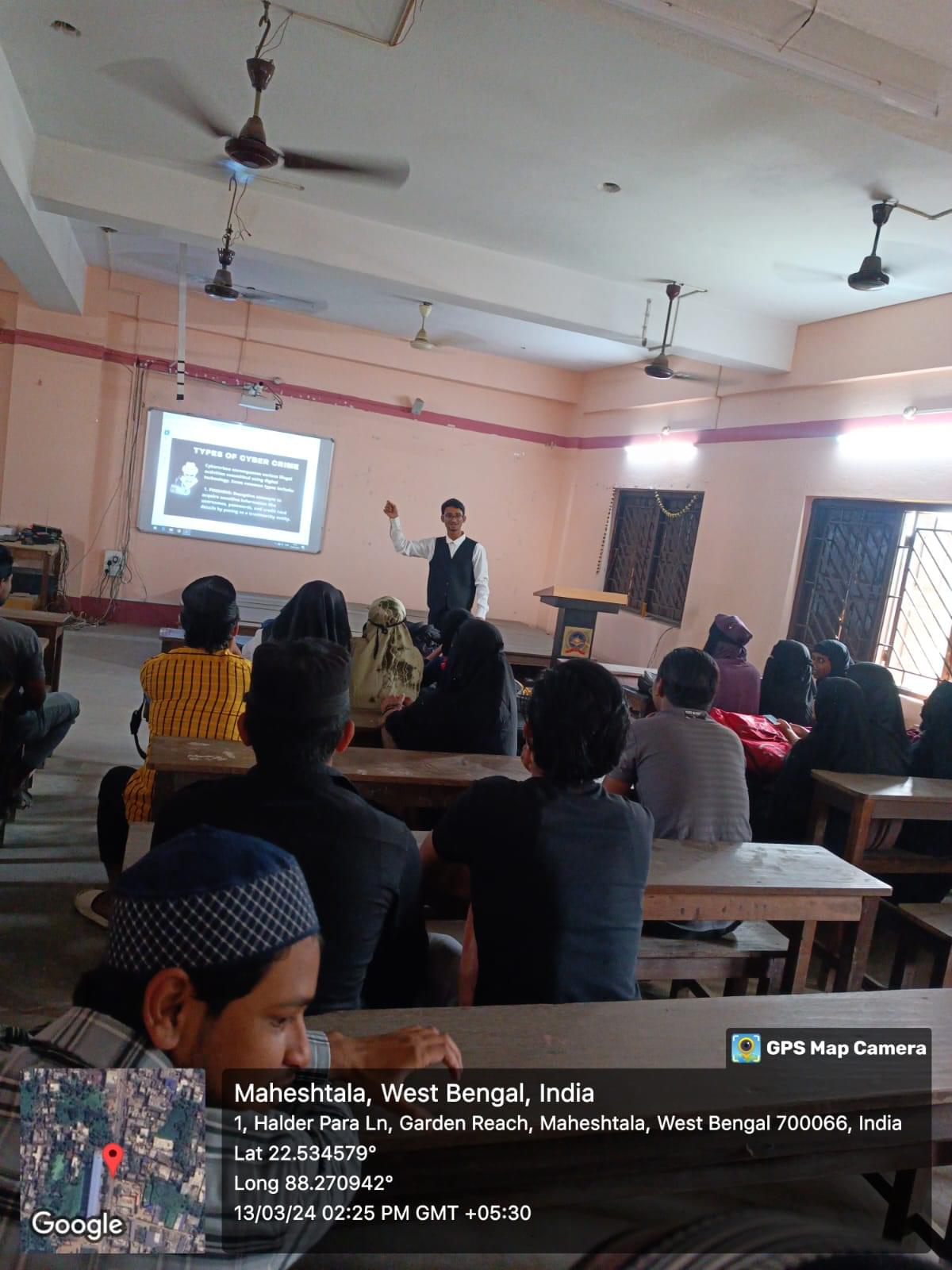 Panchur College Kolkata Awareness Programme on Environment and Career Counselling – 10/09/2023 and 11/09/2023 photo 3