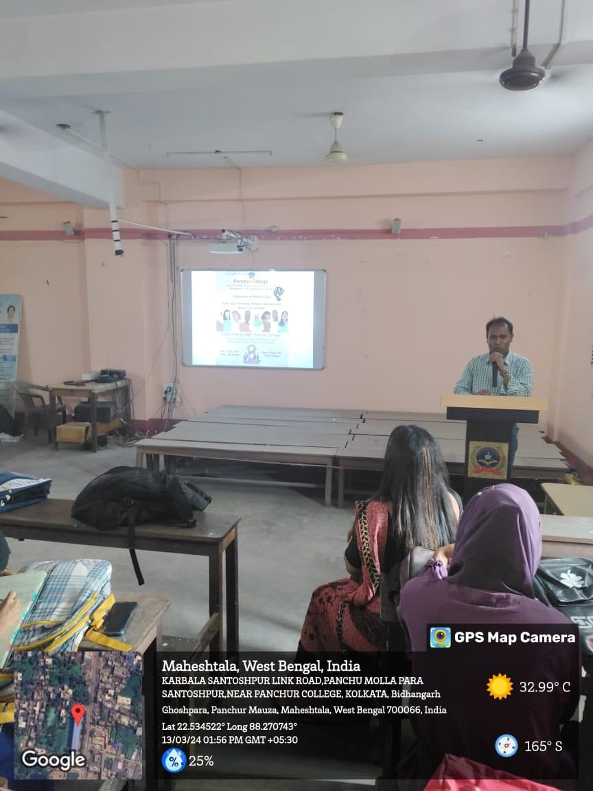 Panchur College Kolkata Awareness Programme on Environment and Career Counselling – 10/09/2023 and 11/09/2023 photo 1