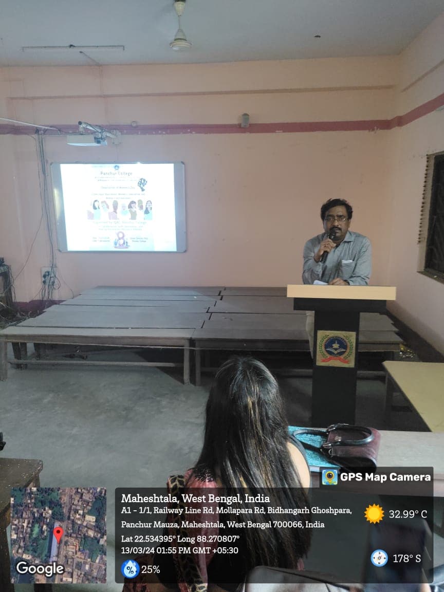 Panchur College Kolkata Awareness Programme on Environment and Career Counselling – 10/09/2023 and 11/09/2023 photo 5