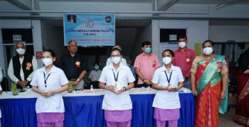 Shree Umiya KVC Nursing College Ahmedabad Oath ceremony photo 9