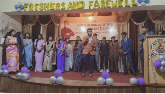 Vivekananda Institute of Human Excellence Raipur Fresher Day photo 1