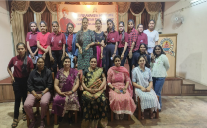 Vivekananda Institute of Human Excellence Raipur Mehendi Competition photo 2