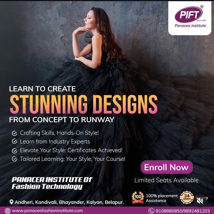 Panacea Institute of Fashion Technology Mumbai Enroll Now ! photo 1