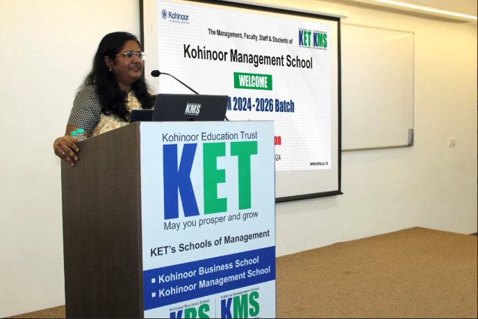 Kohinoor Management School Mumbai PGDM 2024- 2026 batch photo 1