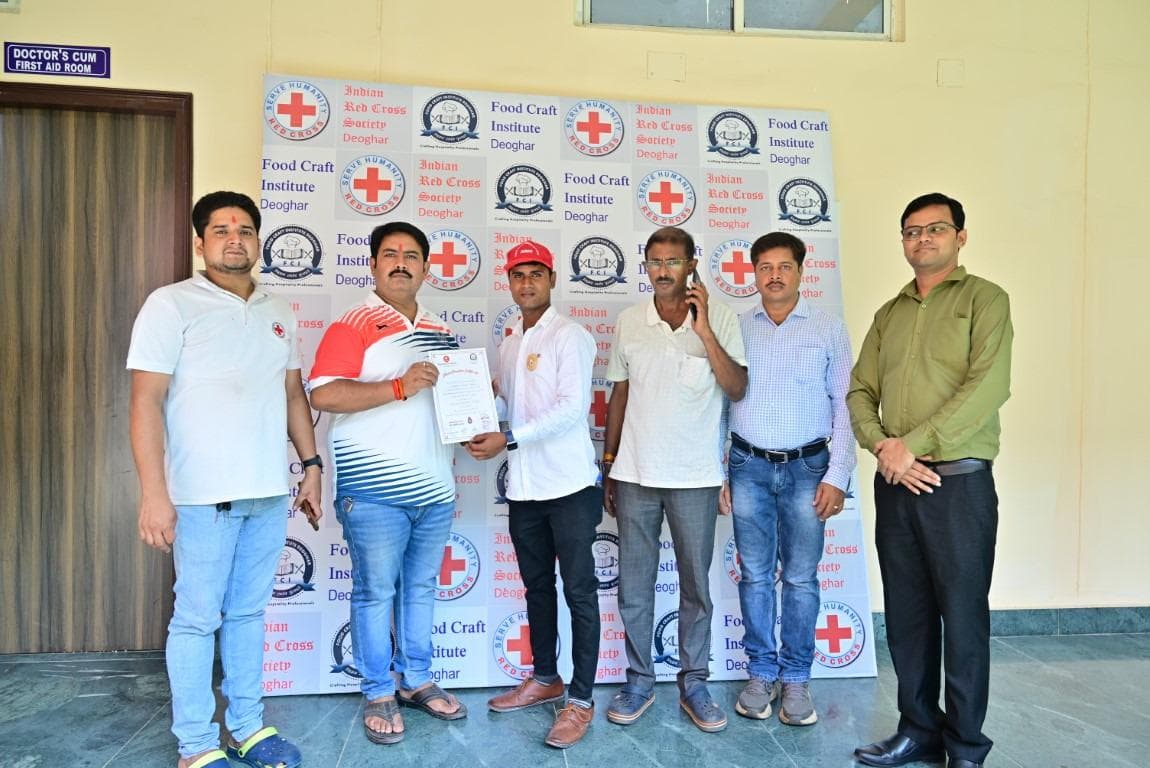 Food Craft institute Deoghar Blood donation drive photo 8
