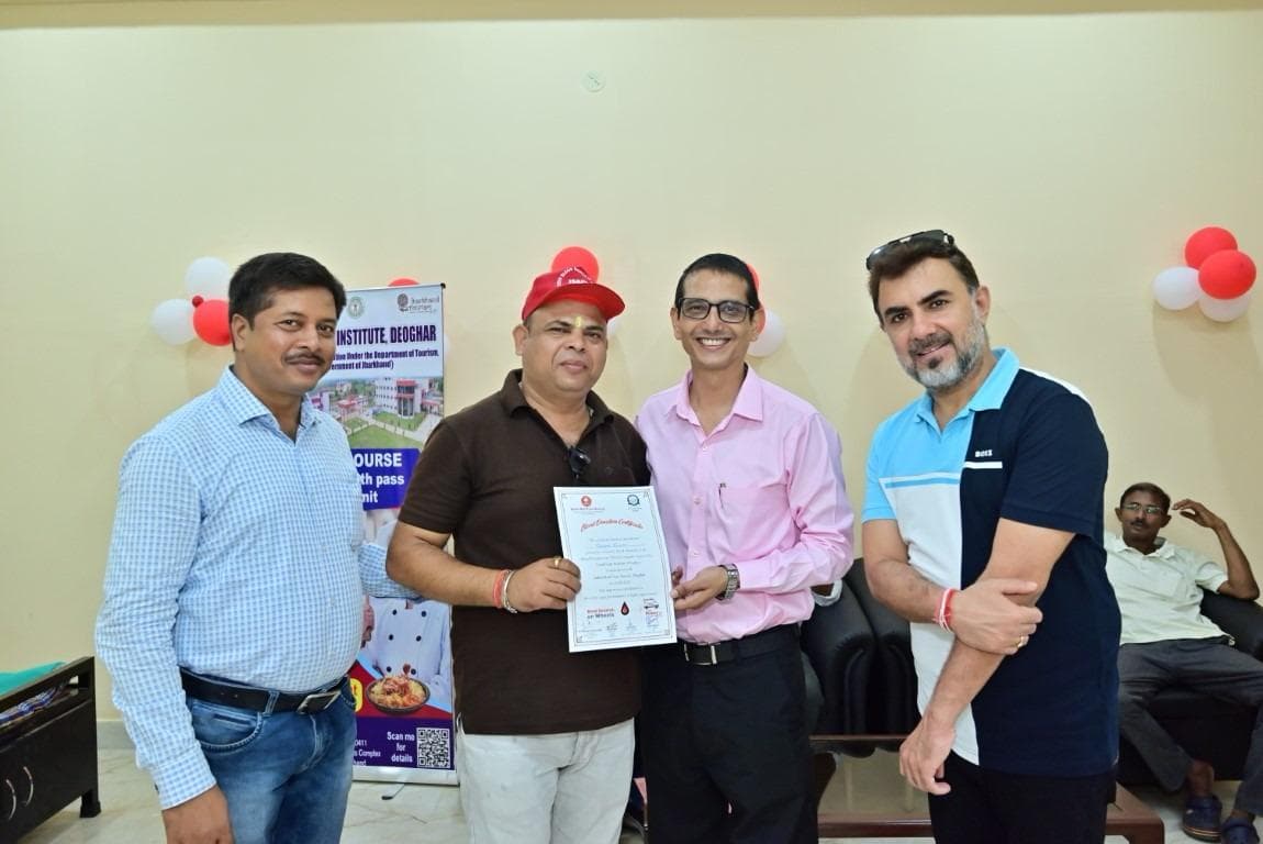 Food Craft institute Deoghar Blood donation drive photo 17