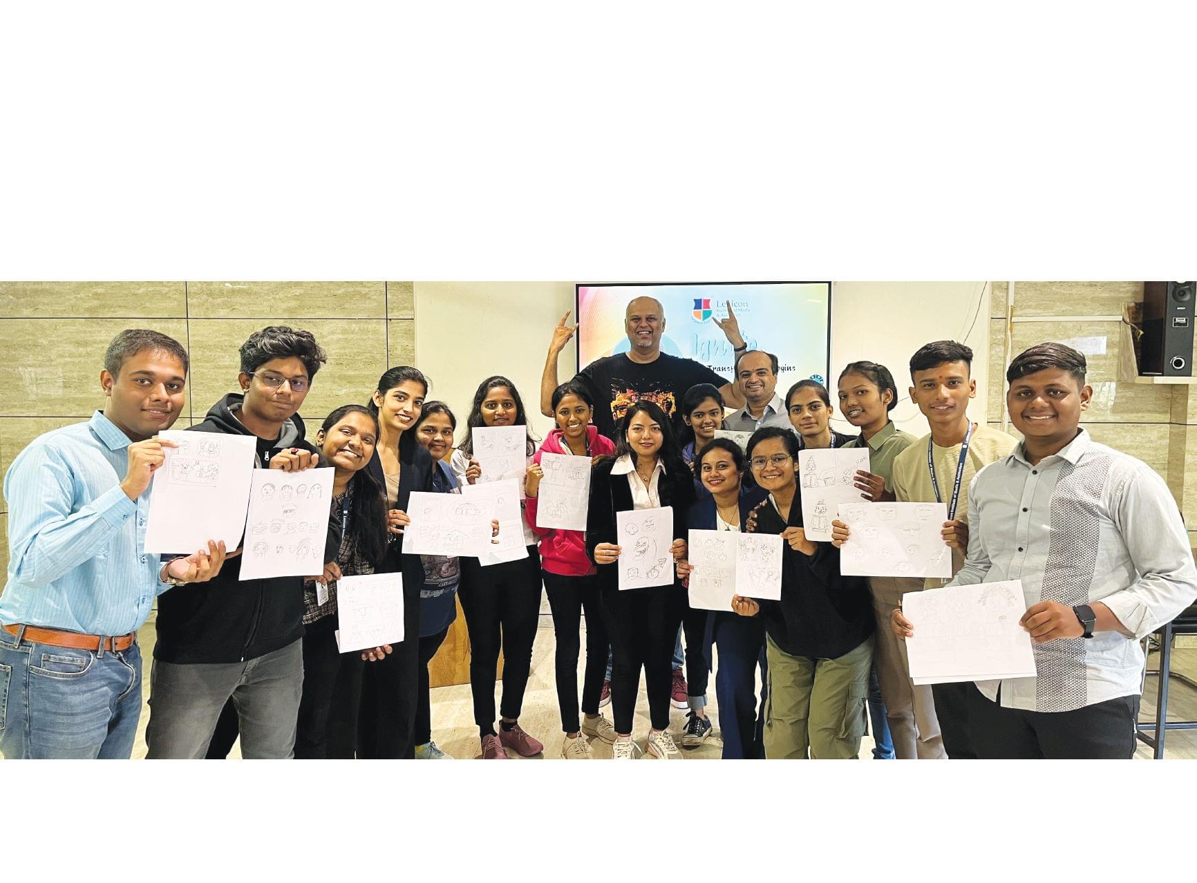 Lexicon MILE Department of Media & Animation Pune Campus Life photo 61